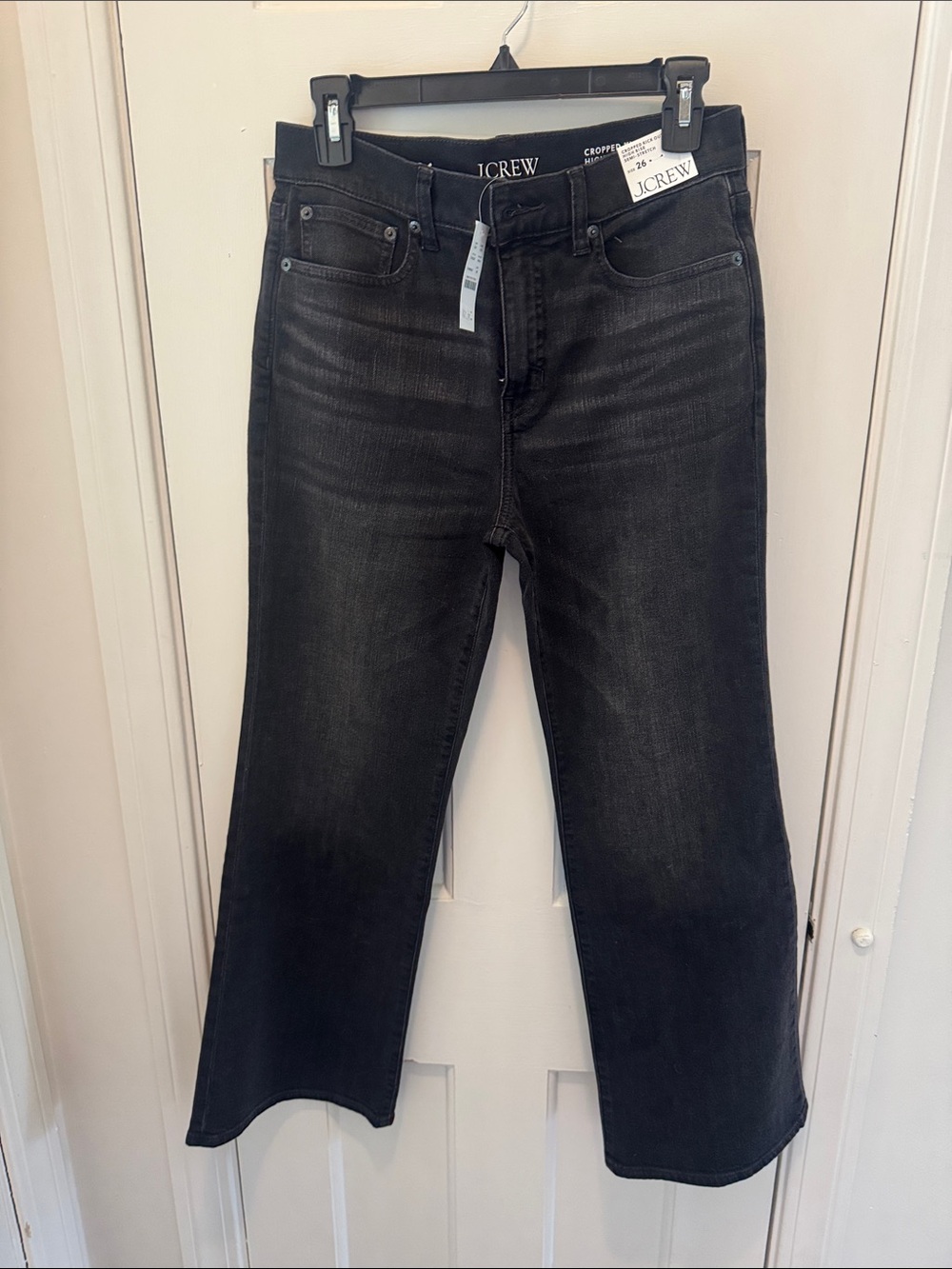 J.Crew Black High-Rise Jeans